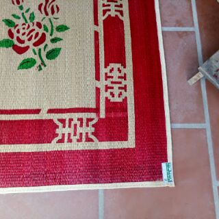 Chiếu cói 2m×2m2 may mép cao cấp Xuân Hòa ( chiếu cưới)