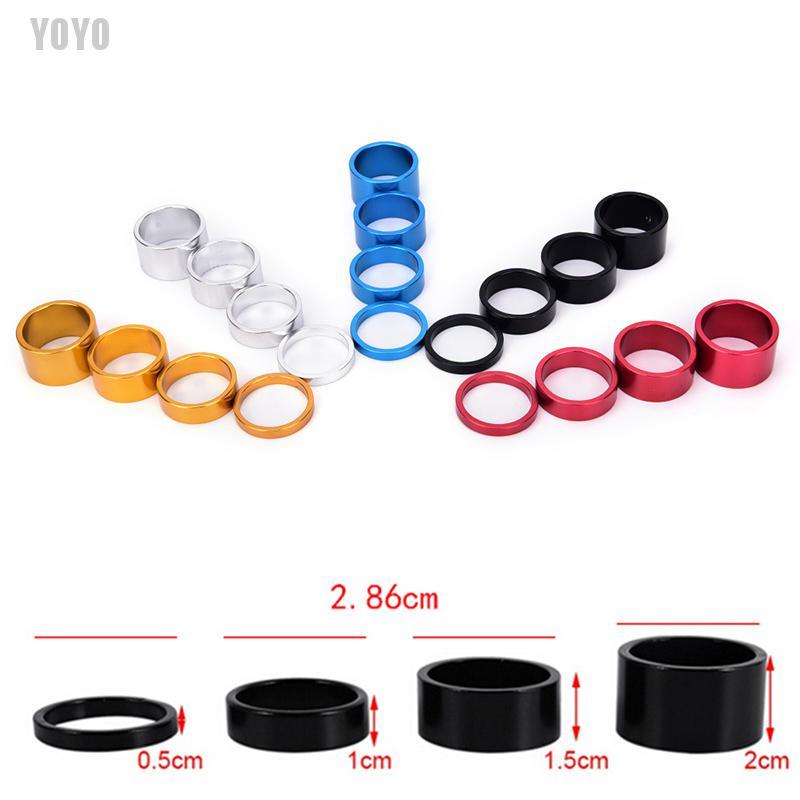 Bộ 4 vòng chêm chén cổ xe đạp mtb