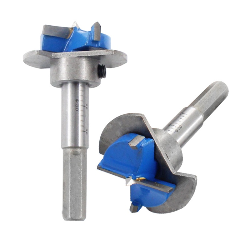 Bộ Mũi Khoan Định Vị Kèm Tay Cầm Lục Giác 15 / 20 / 25 / 30 / 35mm