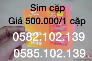 sim sim Sim số cặp đẹp 99 99