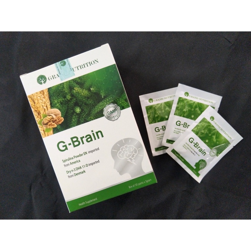 Cốm bổ não giúp bé thông minh tiếp thu nhanh- Cốm trí não G-Brain