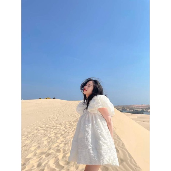 💢💢Váy babydoll xốp tay bồng bánh bèo🌸🌸