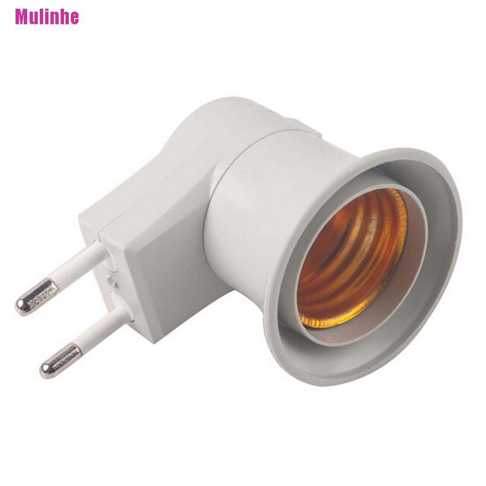 Đuôi Đèn LED E27 Chuyển Đổi Phích Cắm Sang EU Tiện Dụng