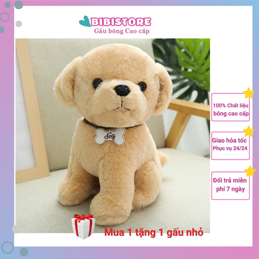 Gấu Bông Chó Poodle CAO CẤP, Thú Bông Chó Mô Phỏng Poodle thật, Chất Liệu Mềm Mại An Toàn, Quà Sinh nhật cho bé