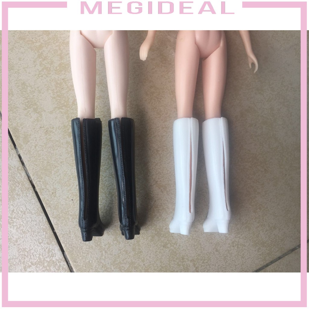 Bộ 2 Đôi Giày Đi Mưa Cho Búp Bê 12 Inch 1 / 6 Bjd Dz