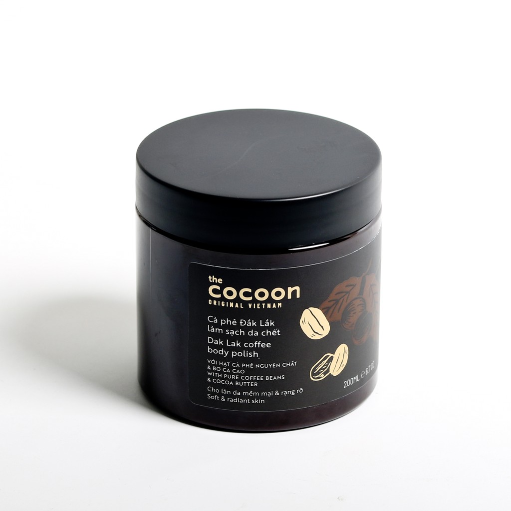 Cà phê Đắk lắk làm sạch da chết COCOON 200ml (Dak lak coffee body polish) #2