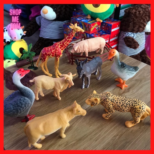 Đồ chơi mô hình động vật cho bé, Mô phỏng con vật chân thực_ shop Mẹ Tom