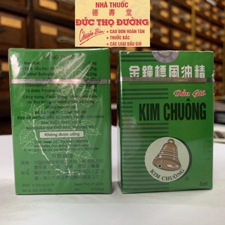 Dầu gió kim chuông - 1 lố 12 chai 3 ml