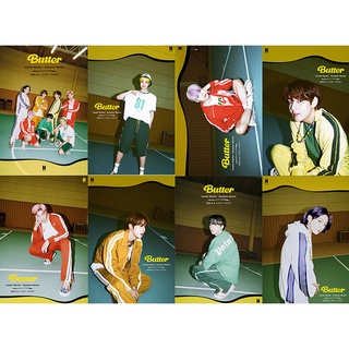 (nhiều mẫu mới nhất) 8 Poster A4 BUTTER BTS