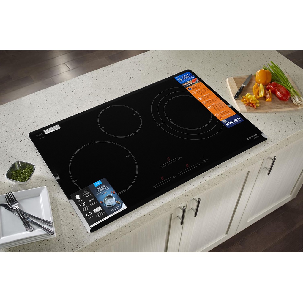 Bếp từ 3 vùng nấu Kocher DI-855GE Nhập Khẩu Đức