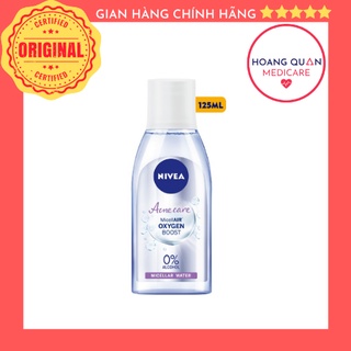 [CHÍNH HÃNG] Nước tẩy trang Nivea cho da mụn Acne Care Makeup Clear Micellar Water 125ml