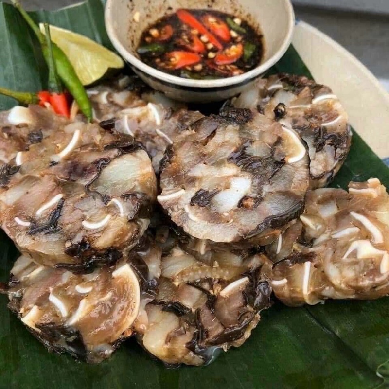 Giò xào tai lưỡi 500g.