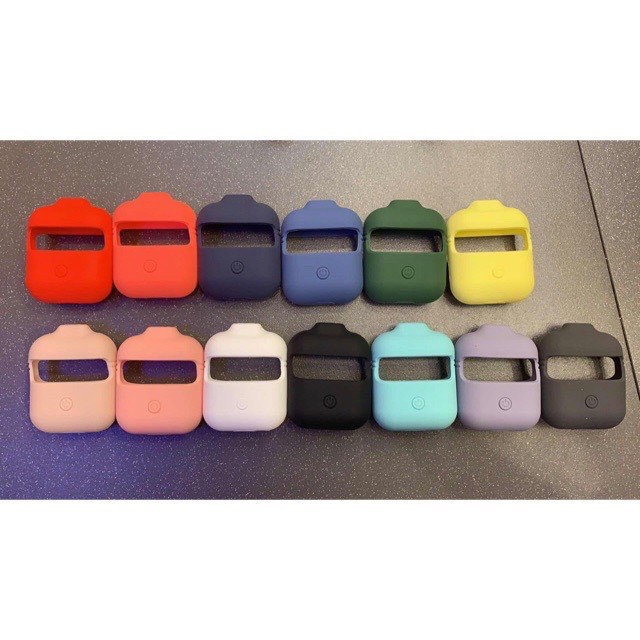 Bao silicon Airpod kèm dây đeo capsule