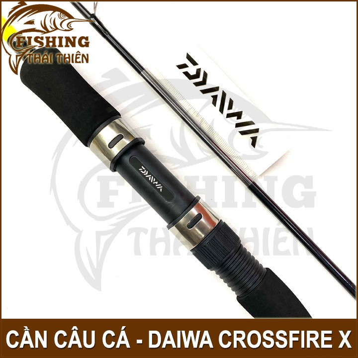 Cần câu cá Daiwa Crossfire X 702MHS - 2m13 cần lure máy đứng