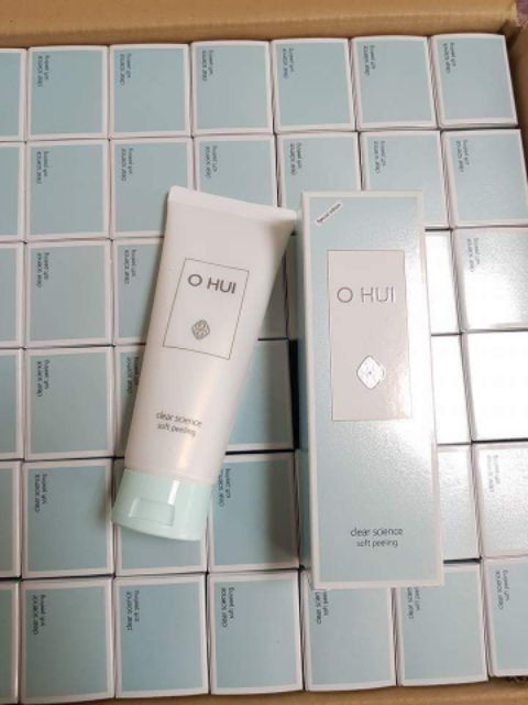 Tẩy da chết Ohui siêu thích an toàn cho cả da nhạy cảm Ohui Clear science soft peeling