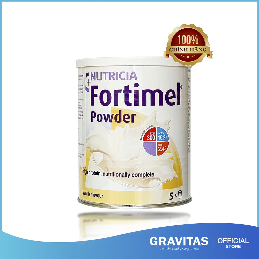 [ DATE 2022 ] Fortimel Powder Vị Vanilla 335gm