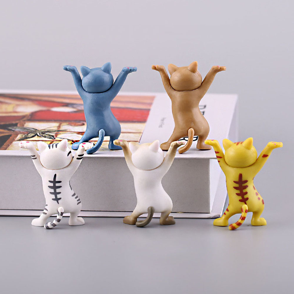 Bộ 5 Tượng Mèo Nhảy Múa Đáng Yêu