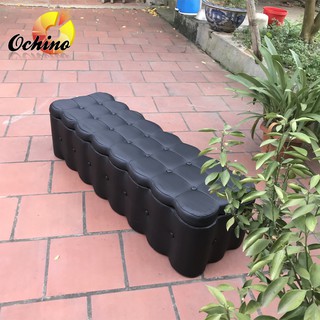 Ghế Hộp Có Ngăn Đựng Đồ, Ghế Chờ Spa Dài 1m (Hình Thật Shop Chụp)