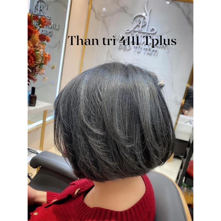 Thuốc Nhuộm Tóc Màu Than Chì Charcoal 44/111 TPLUS Hair Dye Cream