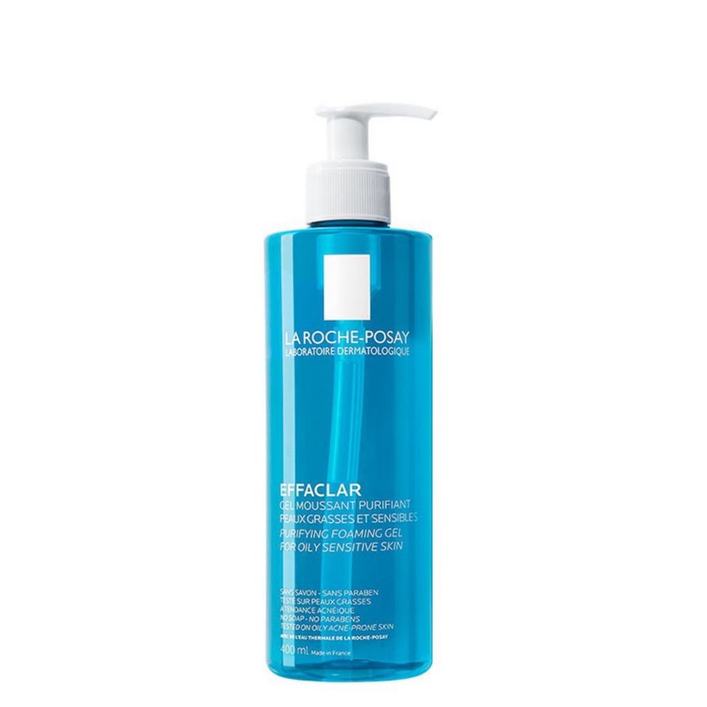 Sữa Rửa Mặt Giảm Nhờn Cho Da Dầu Mụn La Roche-Posay Effaclar 400ml