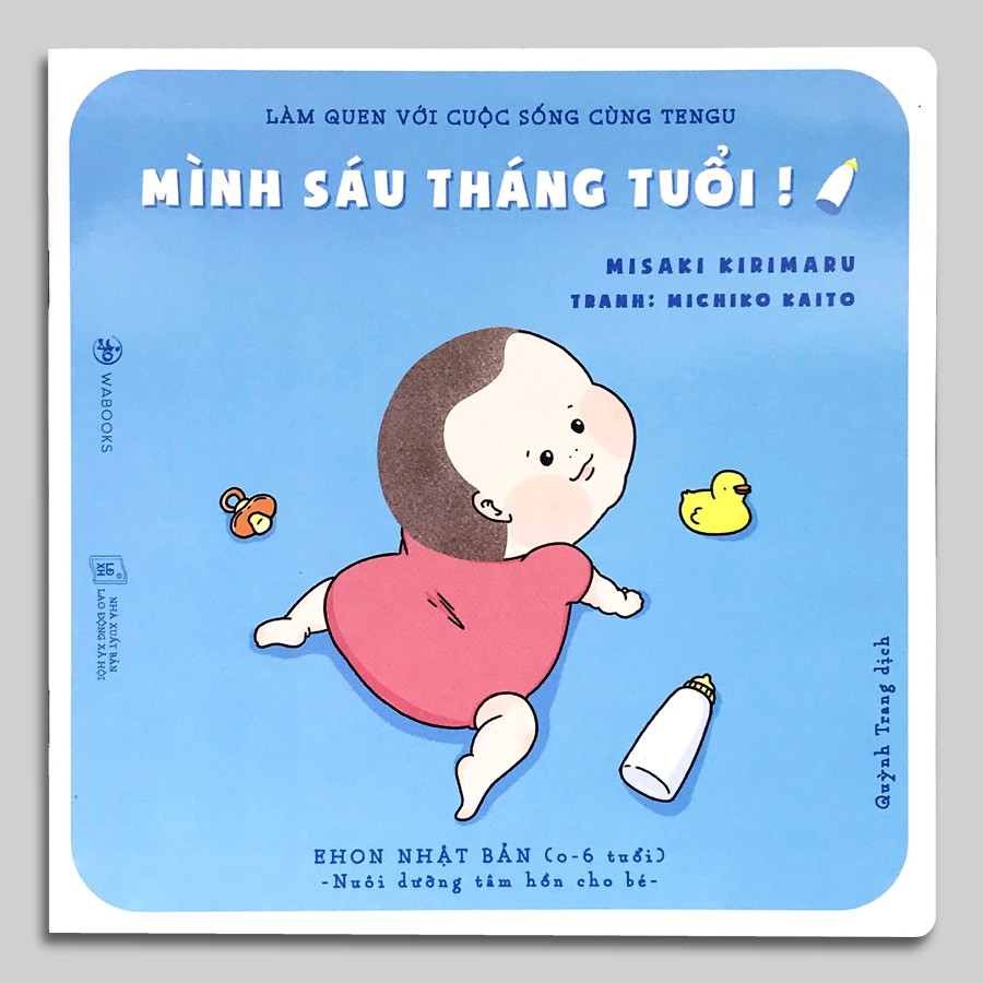 Sách Ehon - Làm quen với cuộc sống cùng Tengu - Ehon Nhật Bản cho bé 0-4 tuổi (combo 4 cuốn, lẻ tùy chọn)