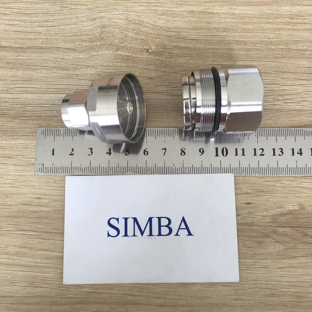 1 cái đầu nối  IBS Connector N-male thẳng cho cáp feeder 7/8, NM-7/8''L Hảng Hengxin, hàng nhập khẩu loại tốt