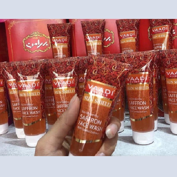 [Chính hãng] Sữa rửa mặt Saffron Face Wash Vaadi 60ml - Tinh chất nhụy hoa nghệ tây | BigBuy360 - bigbuy360.vn