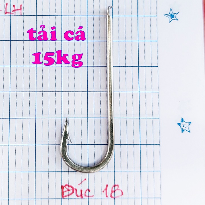 100 Lưỡi Câu Cắm Cá Lóc, Cá Lăng, Cá Tra chuyên dùng săn cá lớn