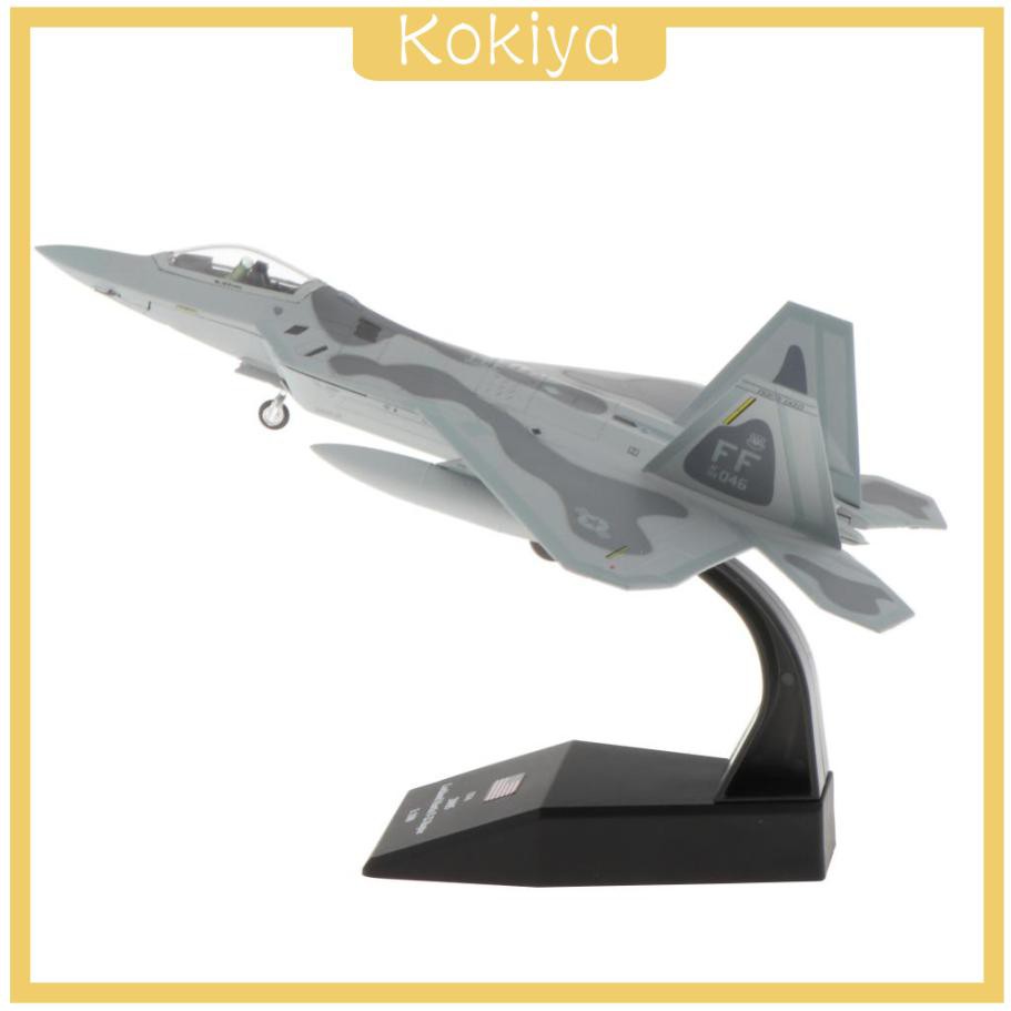 AIRCRAFT MODEL Mô Hình Máy Bay Chiến Đấu Kokaya F-22 Tỉ Lệ 1 / 100