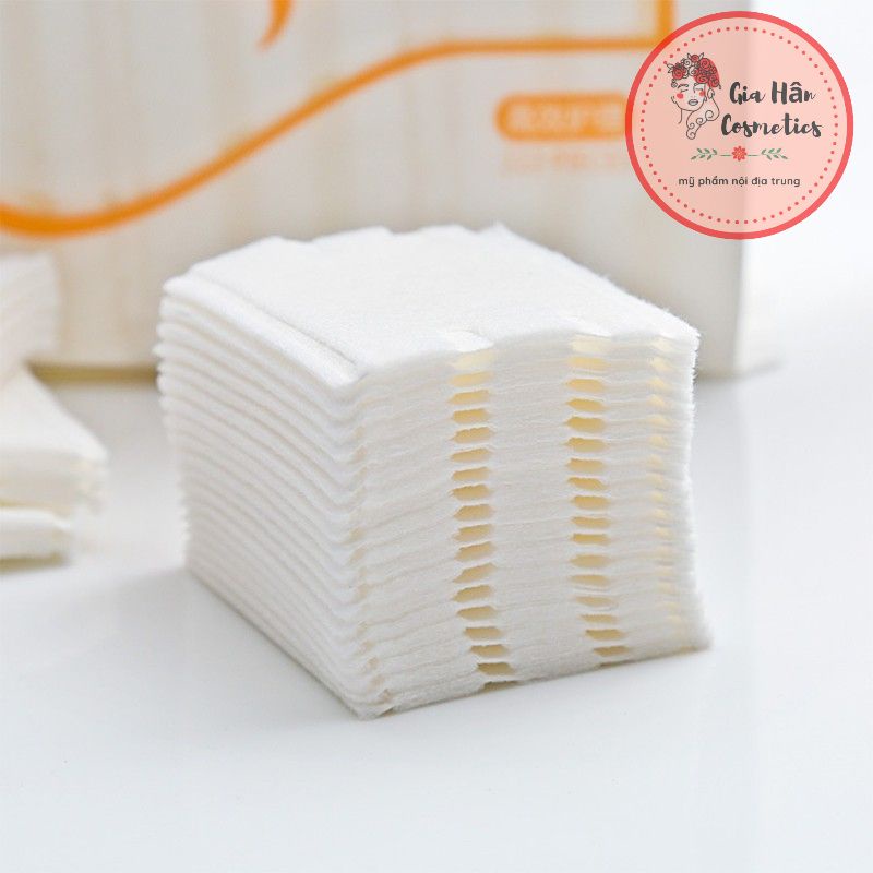 Bông tẩy trang 3 lớp Cotton Pads túi 222 miếng