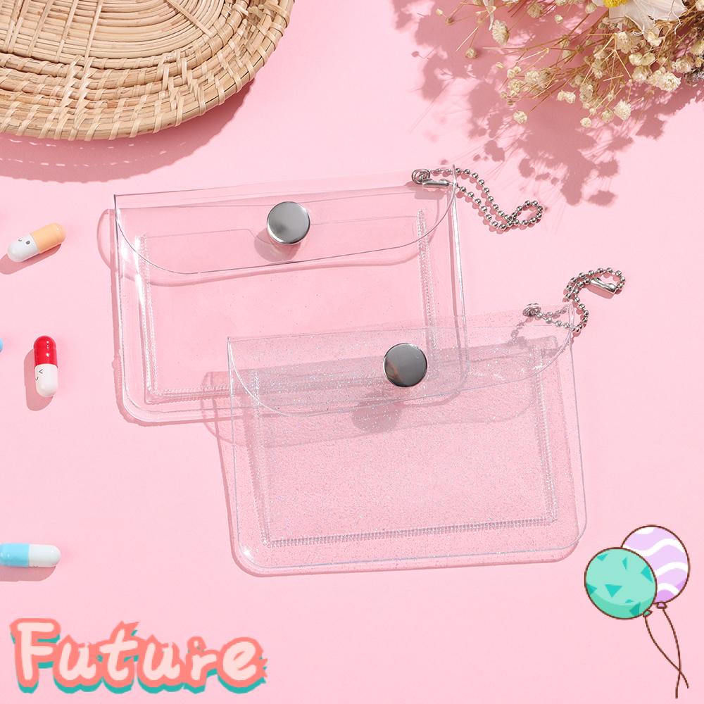 Ví Đựng Thẻ Trong Suốt Chống Thấm Nước Dành Cho Nữ