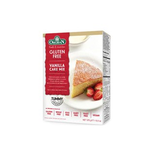 Bột Bánh Vani Không Chứa Gluten hiệu Orgran hộp 375g