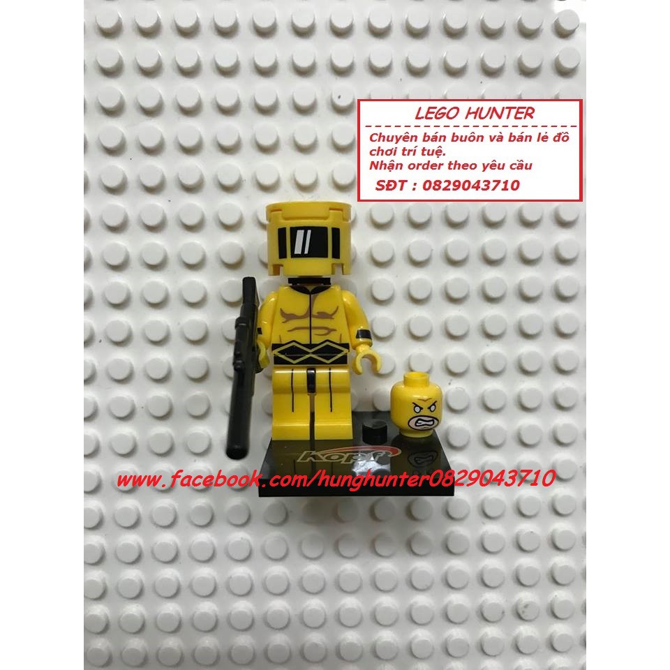 Lego minifigures nhân vật Agent AIM