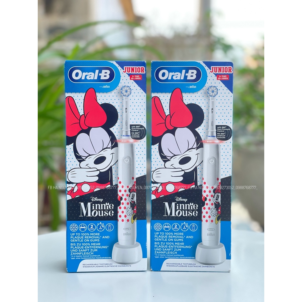 BÀN CHẢI ĐIỆN ORAL B PRO 1 700 / PRO 2 2000 / PRO 3 3000 - HÀNG ĐỨC