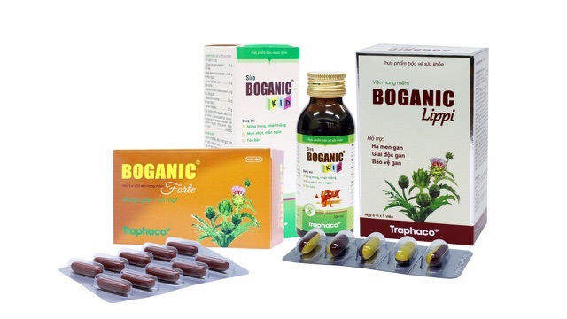 Viên giải độc gan Boganic Lippi - Hộp 30 viên