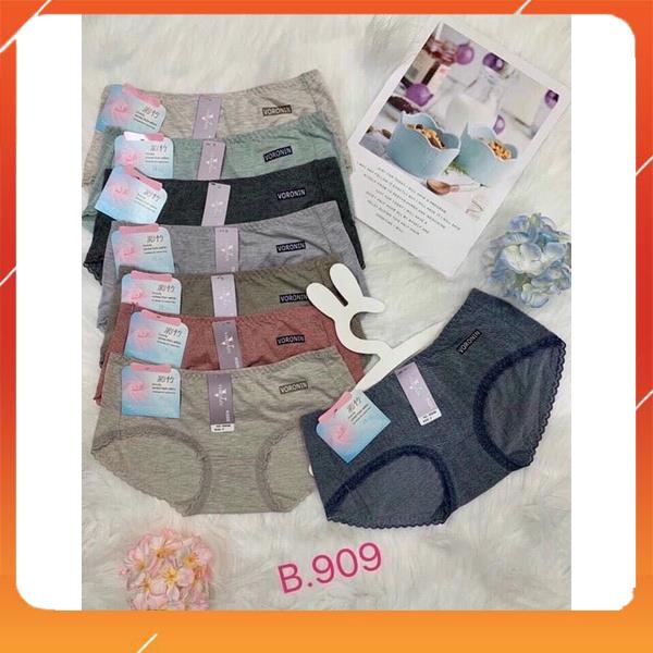 Quần lót nữ thông hơi cao cấp kháng khuẩn nhẹ nhàng mềm mại thấm hút mồ hôi tag Voronin Q1096