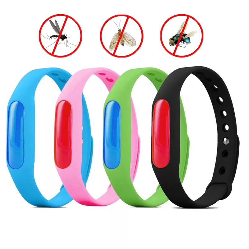 Mosquito Repellent Wristband Silicone Portable Children Anti-mosquito Pest Insect bracelet Waterproof