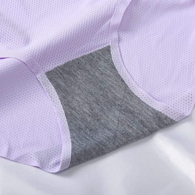 Quần Lót LEVAO Vải Lụa Không Đường May Thoáng Khí Thoải Mái Cao Cấp Dành Cho Nữ