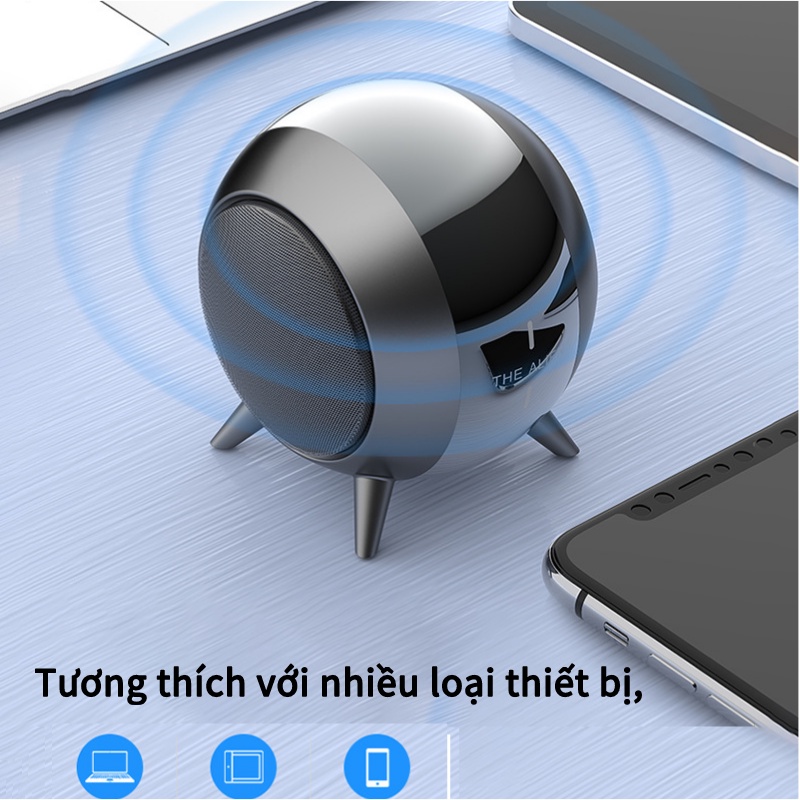 Loa Bluetooth mini âm thanh nổi HIFI, hỗ trợ nghe gọi, hiệu ứng âm thanh tốt, nhỏ gọn tiện dụng
