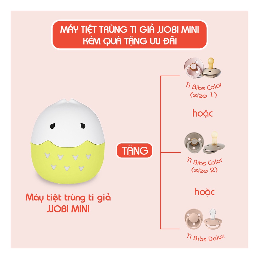 Máy Tiệt Trùng Ti Giả JJOBI Mini Nội Địa Hàn Quốc