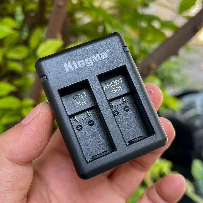 DOCK SẠC ĐÔI GOPRO 12 / 11 / 10 / 9 KINGMA