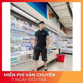 Bộ thể thao nam adidas có cổ chất đẹp[ Nhập mã giảm giá 15k]