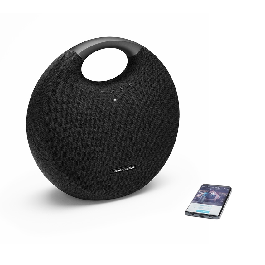 Harman Kardon Onyx Studio 7 màu đen loa nghe nhạc hát không dây bluetooth sub game vi tính kéo karaoke charge mã IU6TR1