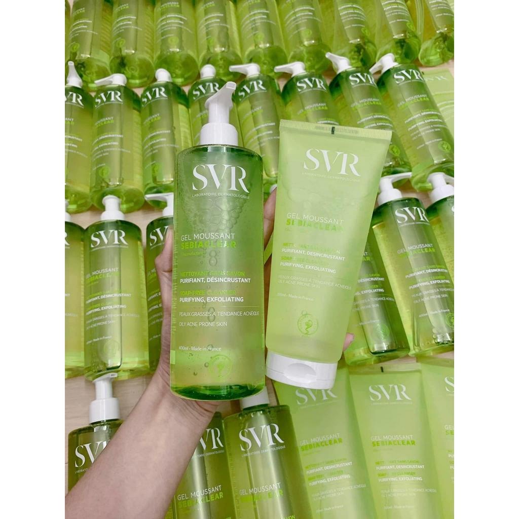 Sữa Rửa Mặt SVR Sebiaclear Gel Moussant  - Dành Cho Da Dầu Mụn