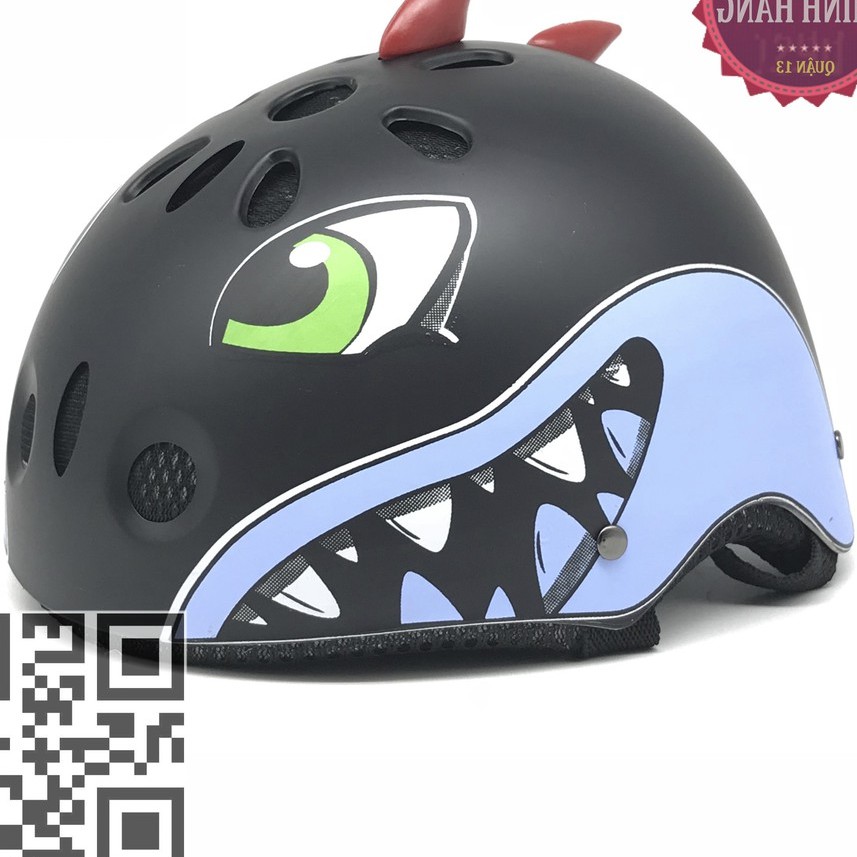 Mũ Bảo Hiểm Thể Thao Hình Cá Mập