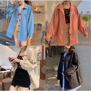 Áo Khoác Kaki Simple Ulzzang