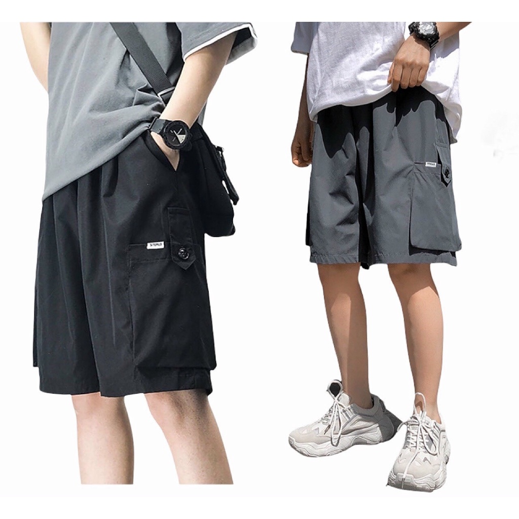 Quần SHORT kaki CT co giãn nhẹ mẫu mới nam nữ đều mặc đẹp