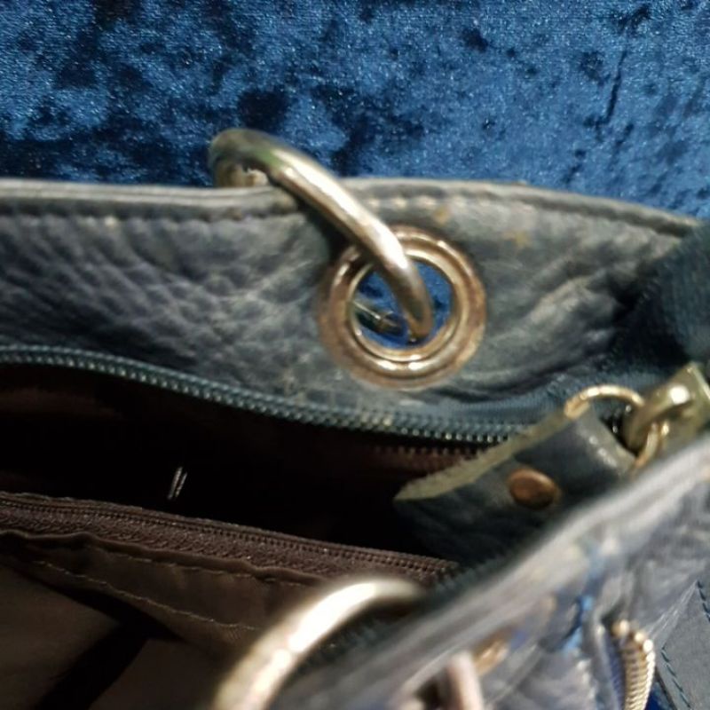 TÚI SI DA TRẦN Ô, DA DÀY,KHOEN KHÓA RỈ SÉT- SALE LỖI