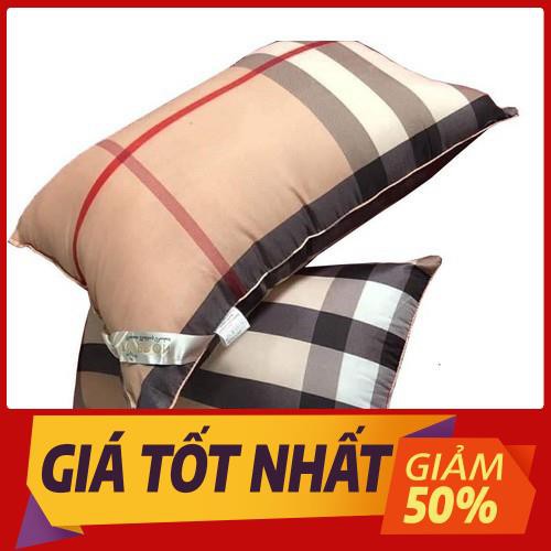 Ruột gối bông gòn cao cấp mẫu kẻ bbr.