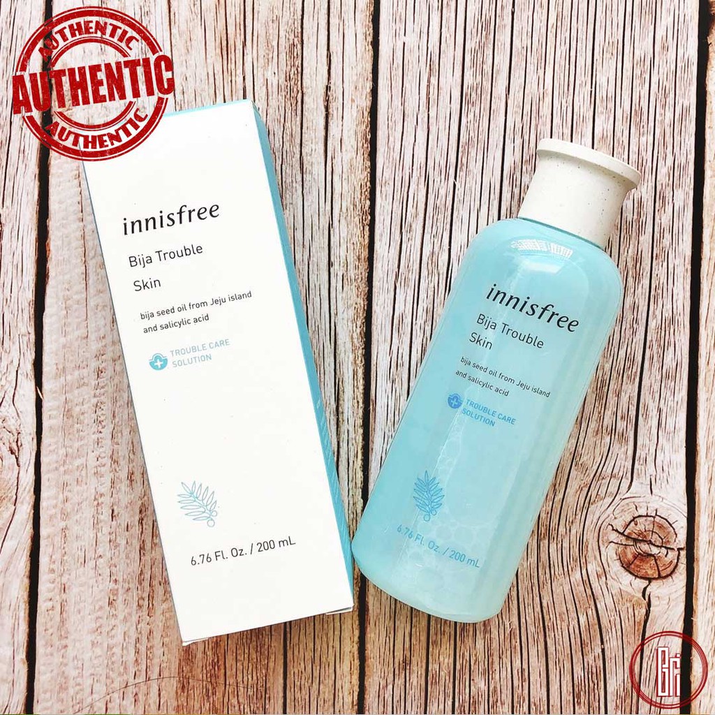 Nước Hoa Hồng Innisfree Bija Trouble Skin 200ml